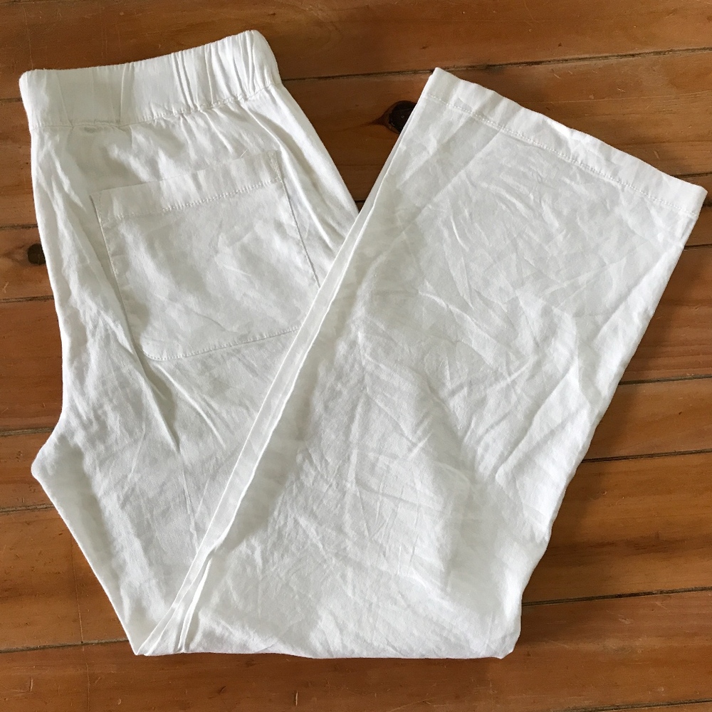 Ann Taylor Draw-string Linen Pants!