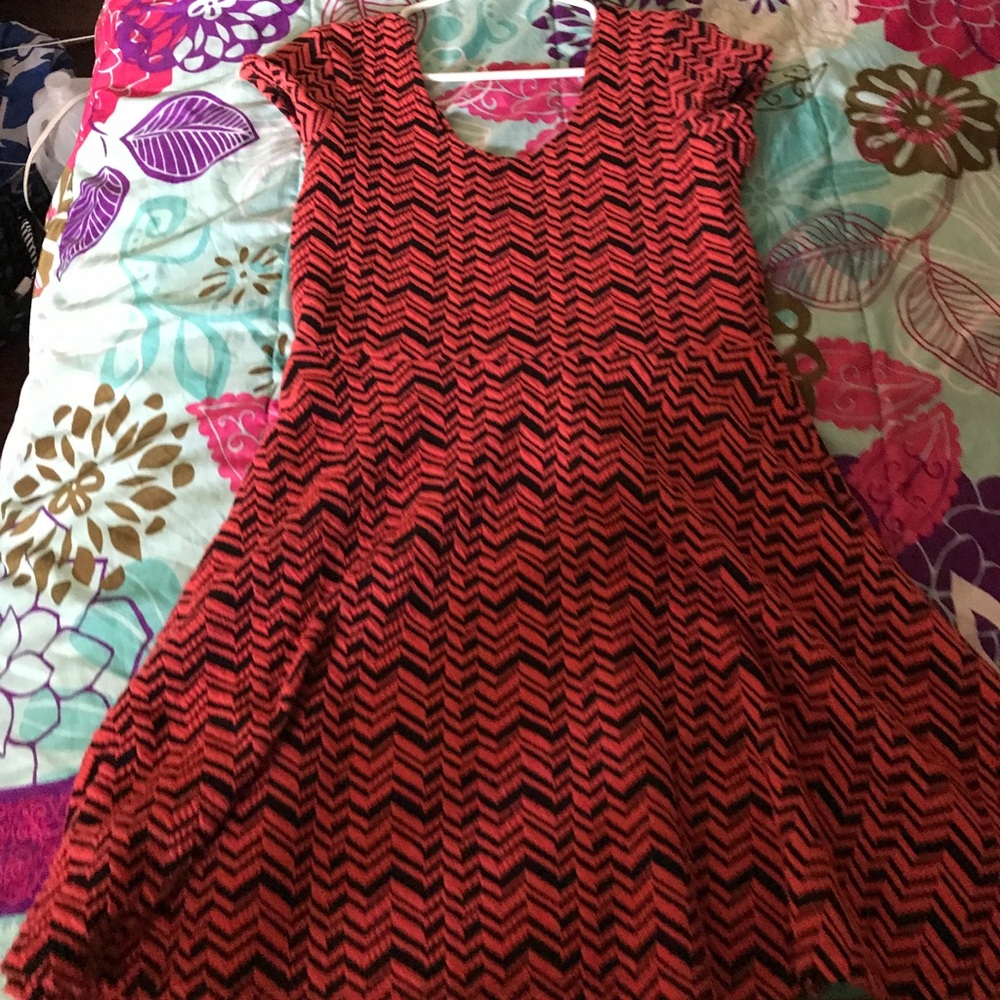 Hot pink dress worn once