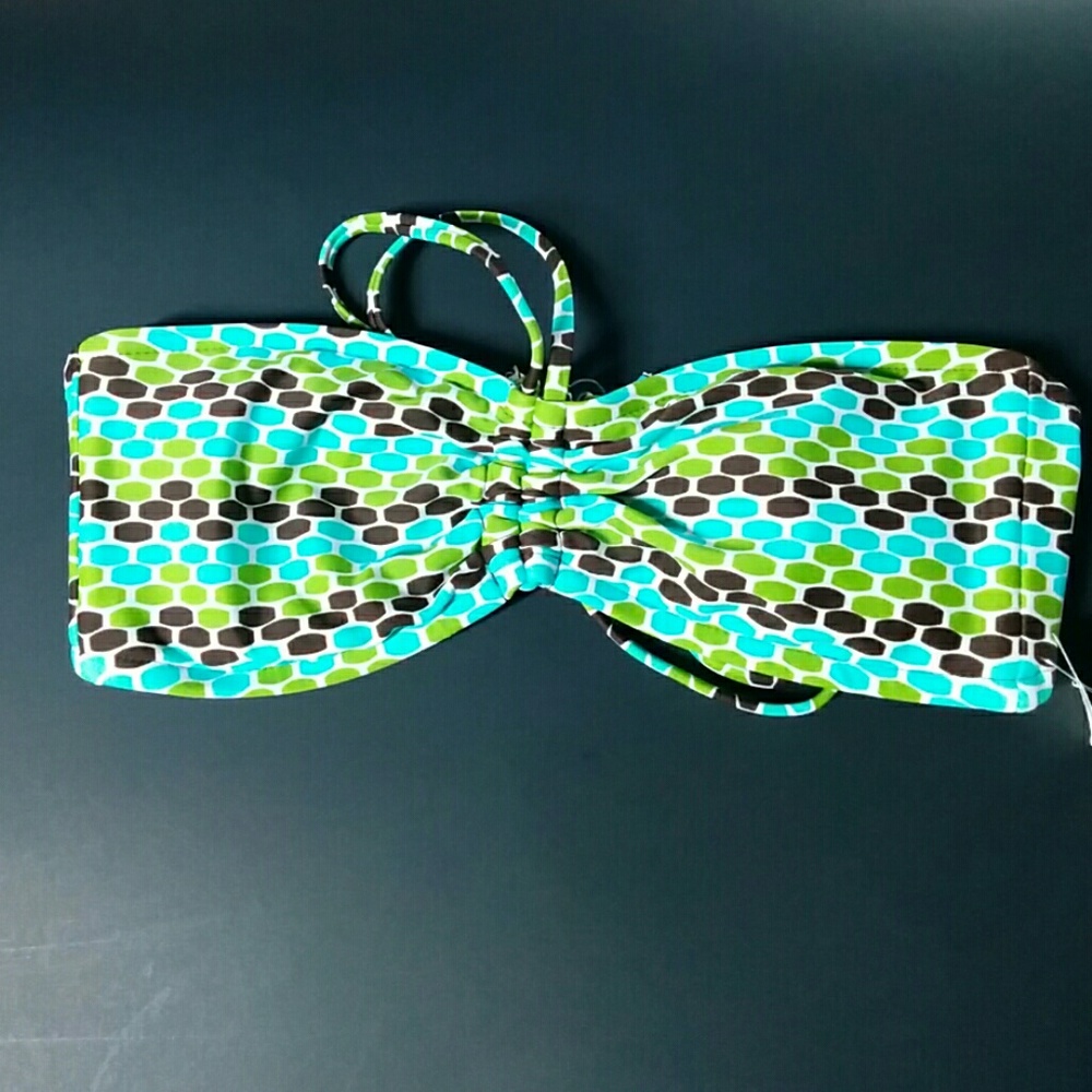Mossimo bandeau bikini top, size medium