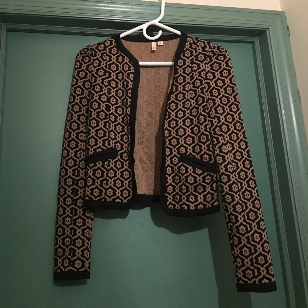 Brocade Knit Jacket