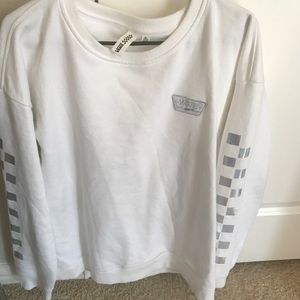 Vans Crew Neck Sweatshirt With Holographic Checker