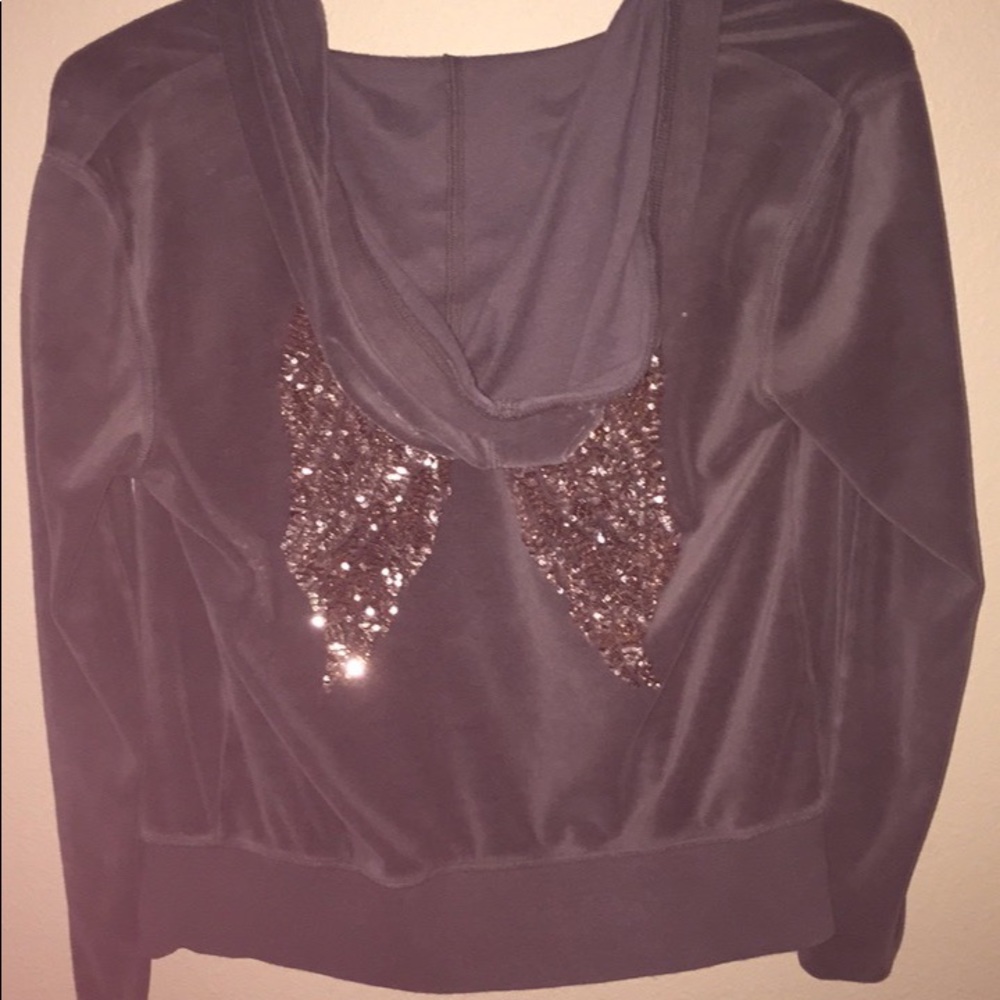 Victoria's Secret Velour Angel Wing Jacket