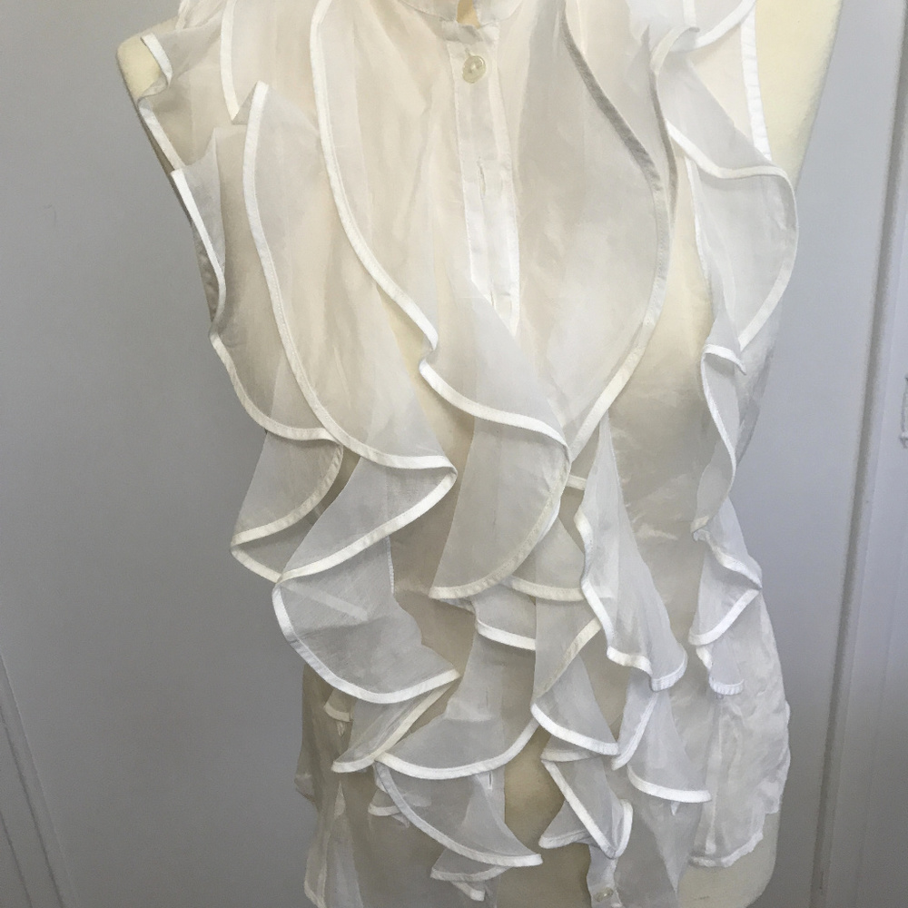 Rufflied Anne Fontaine Blouse