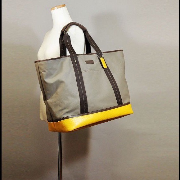 Coach Other - COACH HERITAGE EMBOSSED PVC CANVAS WEEKEND TOTE