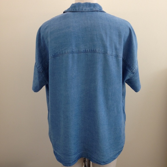 NWT Splendid Chambray Top - Picture 4 of 6