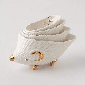 Anthropologie Hedgehog Measuring Cups