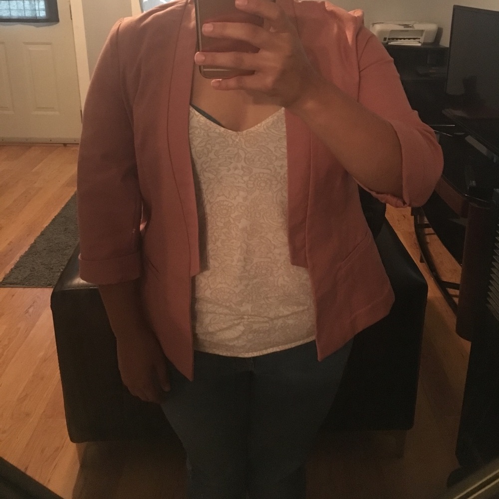 Coral Maurice's blazer