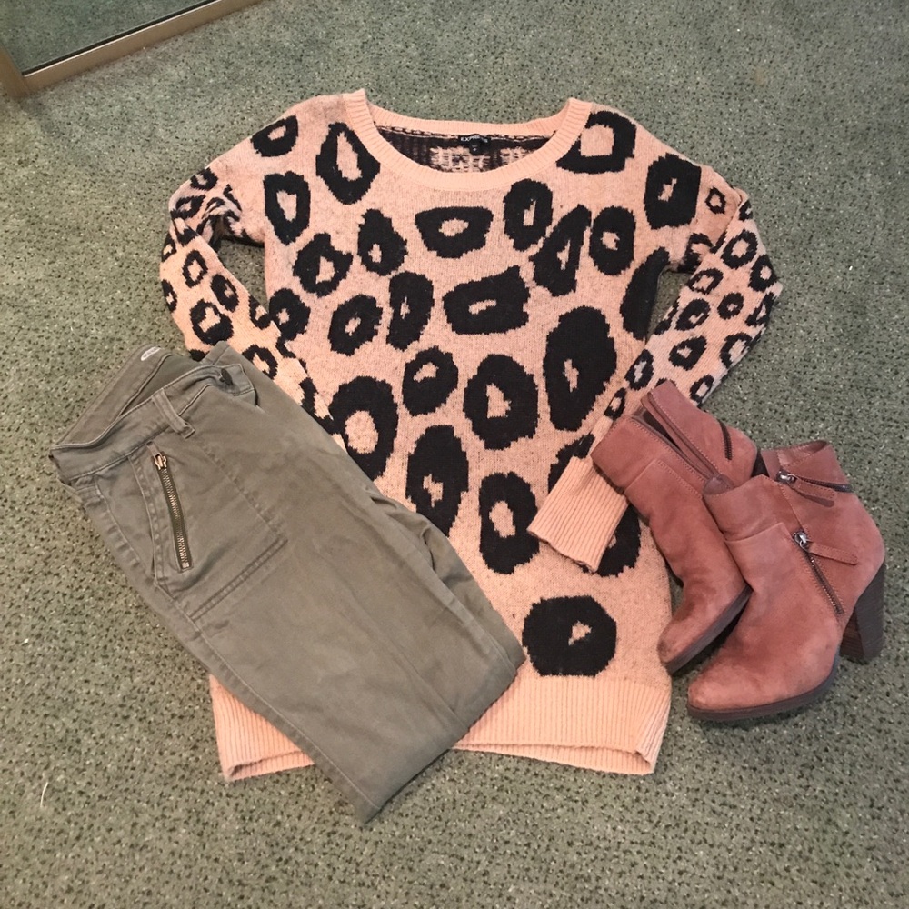 Express Leopard sweater
