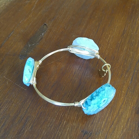 Druzy Stone Bracelet - Picture 3 of 5