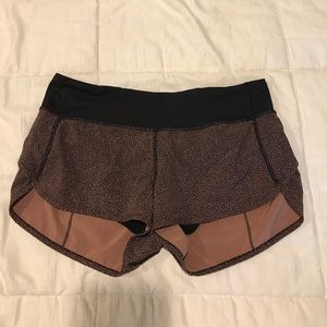 Lululemon Speed Shorts
