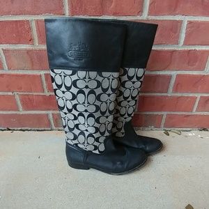 Coach riding boots