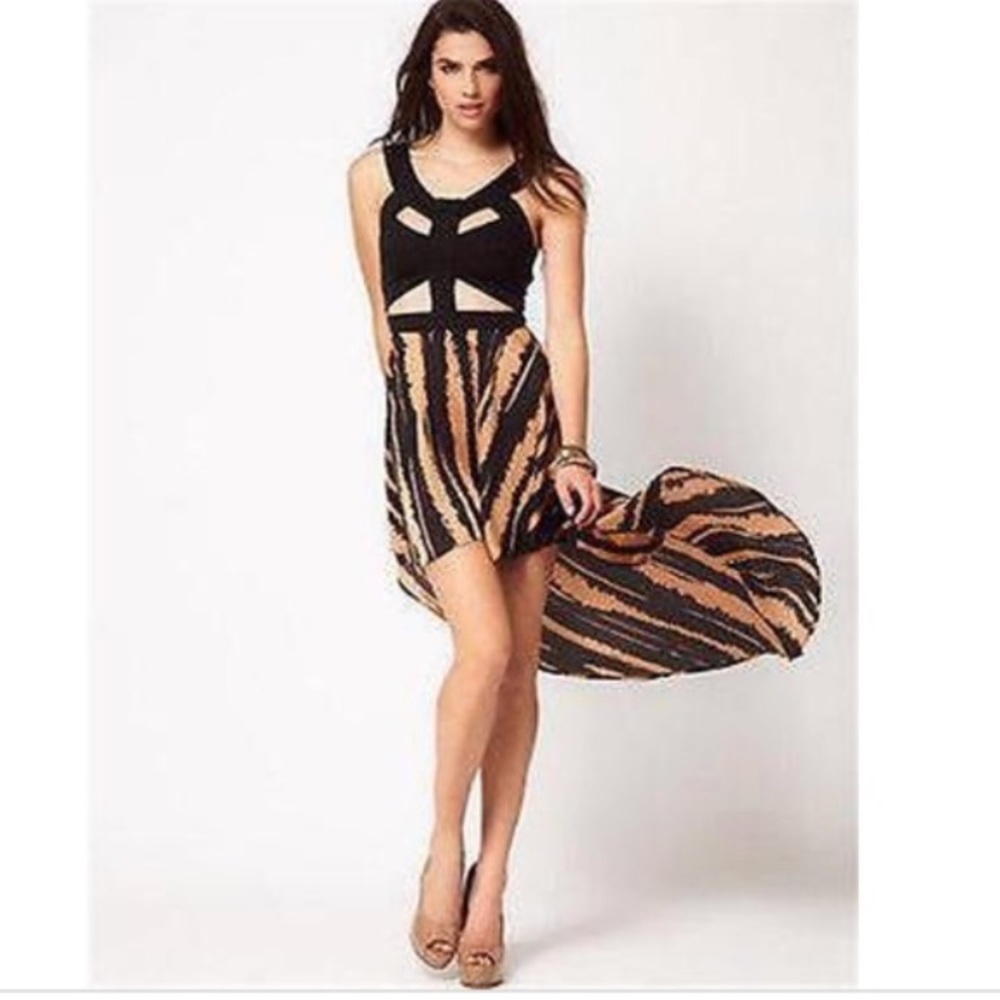 Urban Outfitters Reverse cut-out dress