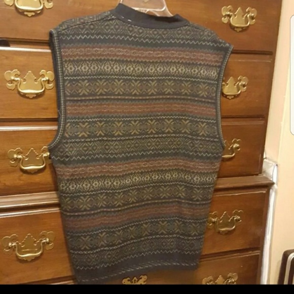 Florence tricot wool vest style sweater - Picture 4 of 4
