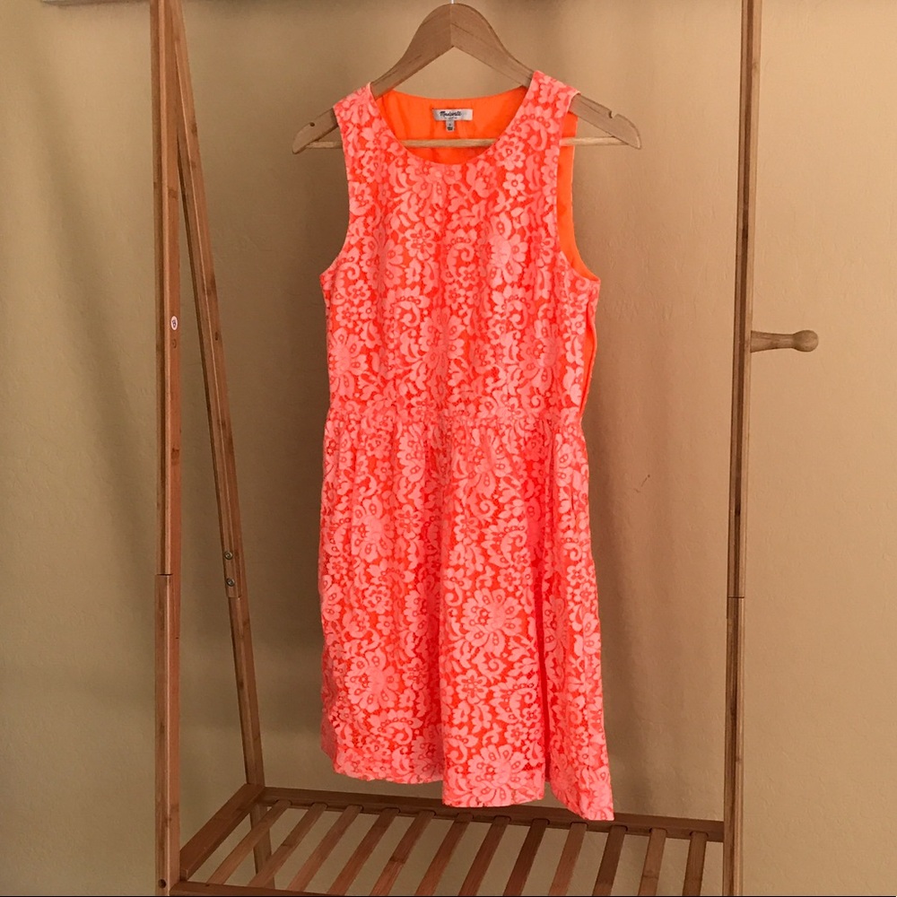 Madewell Orange Dress
