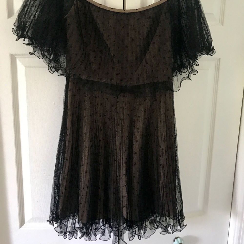 Black cocktail BCBG dress