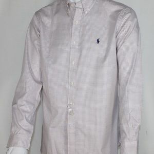 New Ralph Lauren Checked Men's Shirt 16-34-35