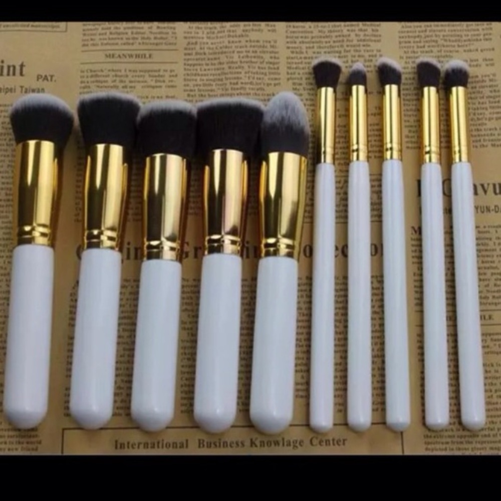 ☘☘New 10pcs Makeup Brushes Set