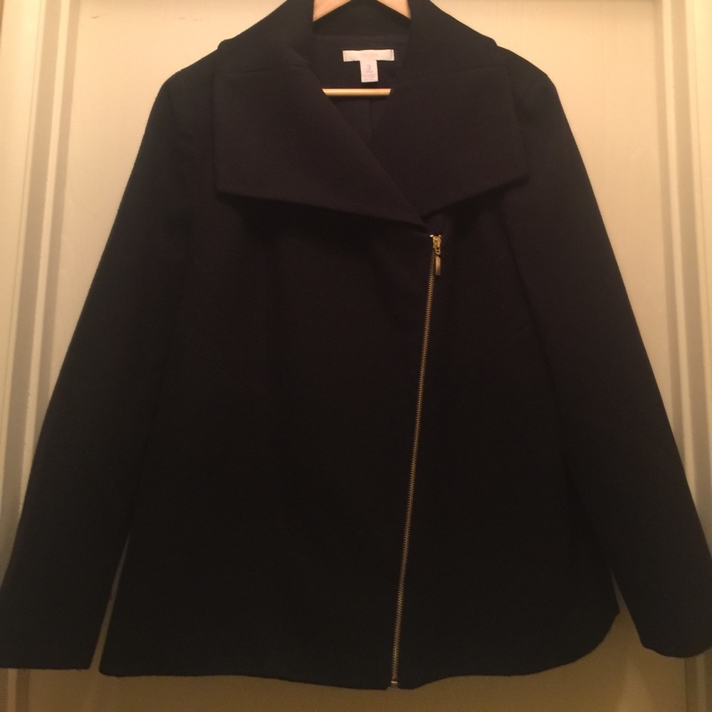 Sophisticated black winter jacket