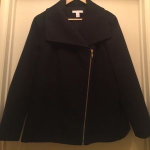 Sophisticated black winter jacket