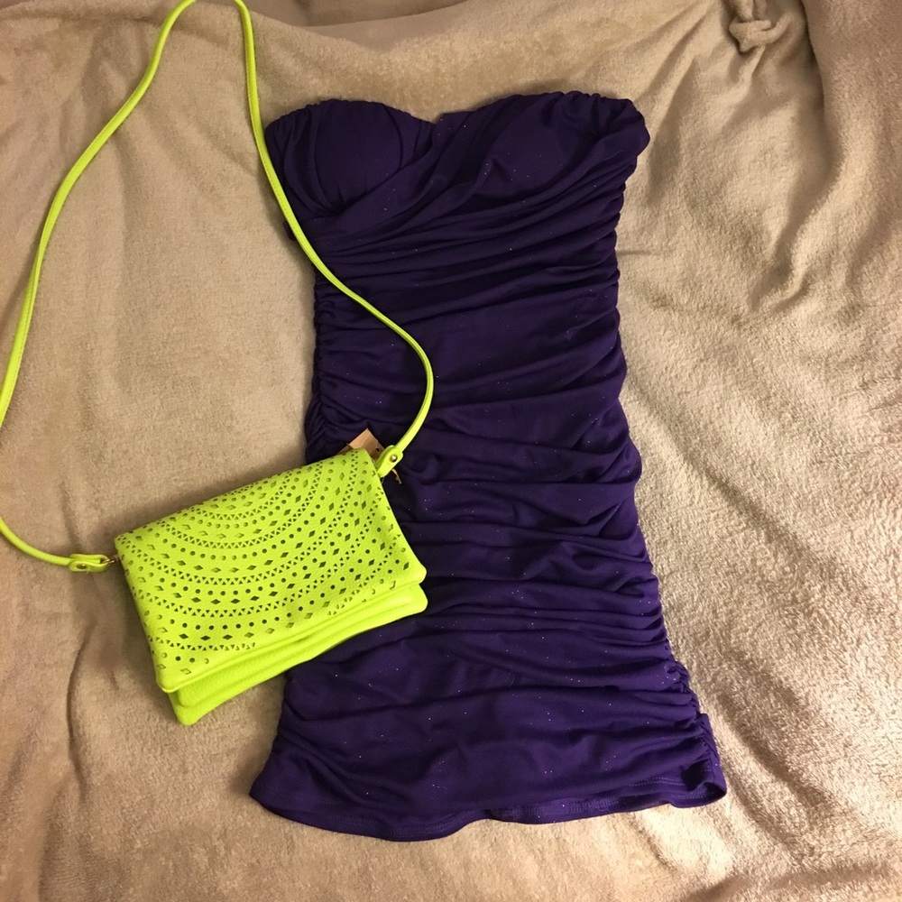 Purple Sparkly Dress