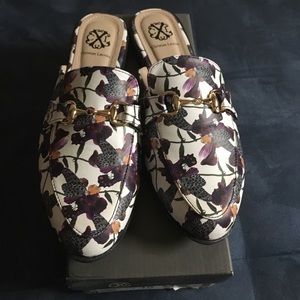 Christian Lacroix butterfly print slides