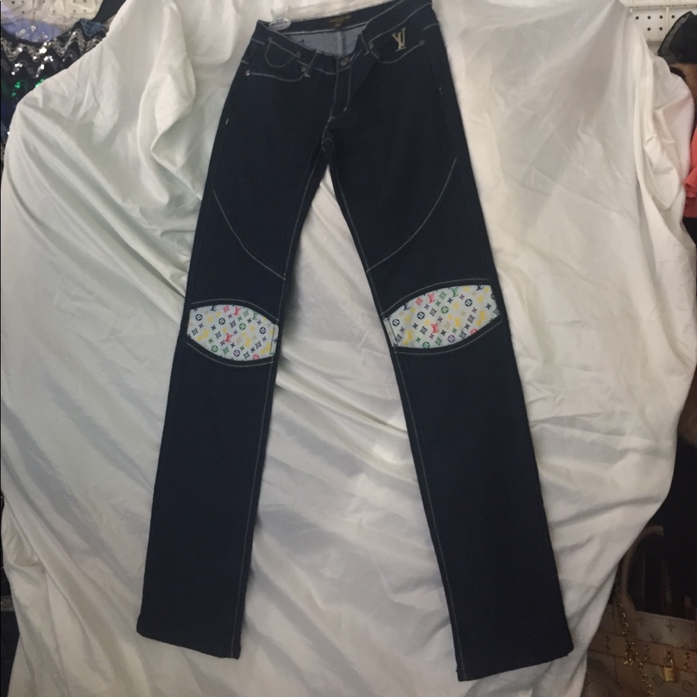 Louis Vuitton Multi-color jeans sz 40