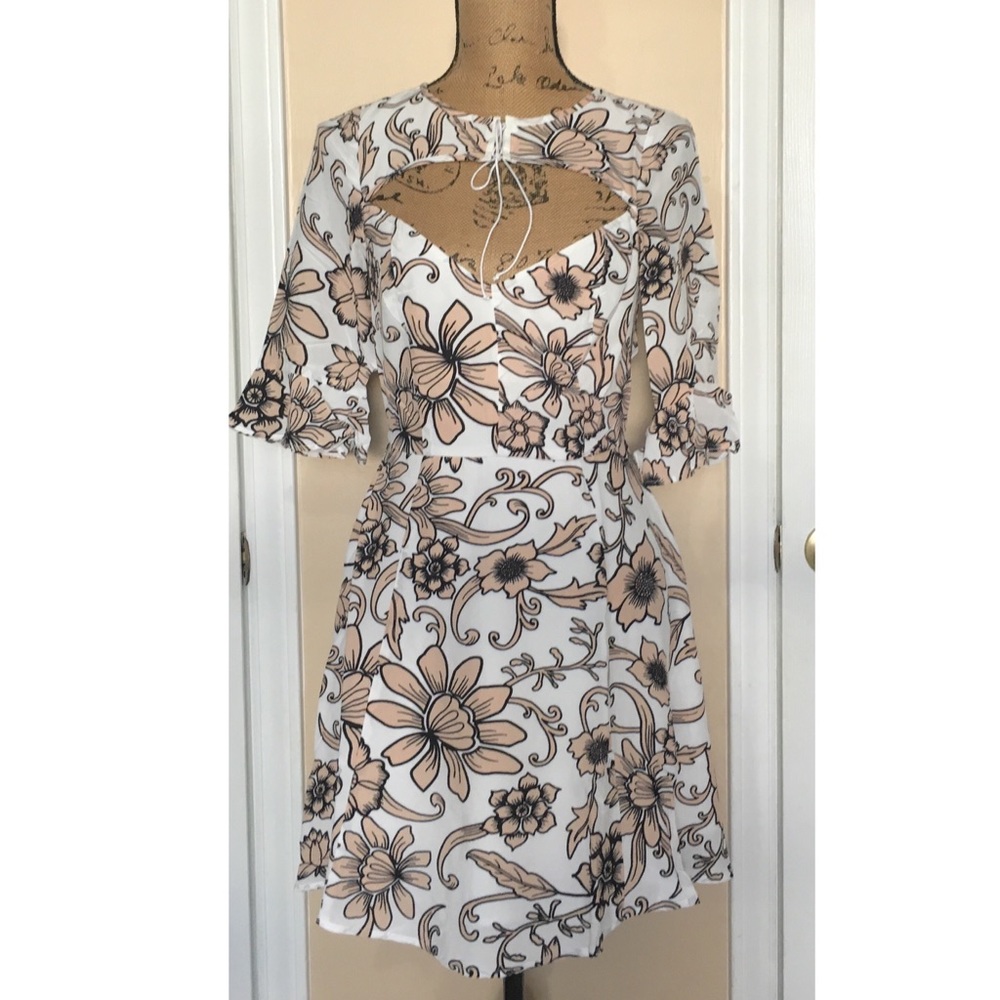 For Love & Lemons Ayla Laced-Up Dress - Picture 2 of 5