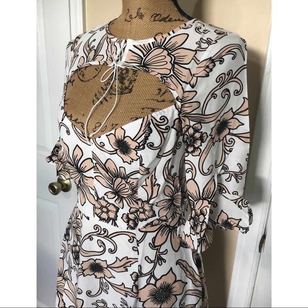For Love & Lemons Ayla Laced-Up Dress - Picture 4 of 5