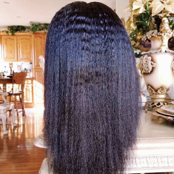 Italian Yaki Virgin Remy Human Hair Wig 14 inches main image 8