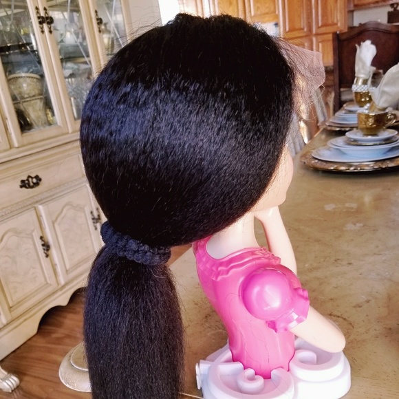 Italian Yaki Virgin Remy Human Hair Wig 14 inches