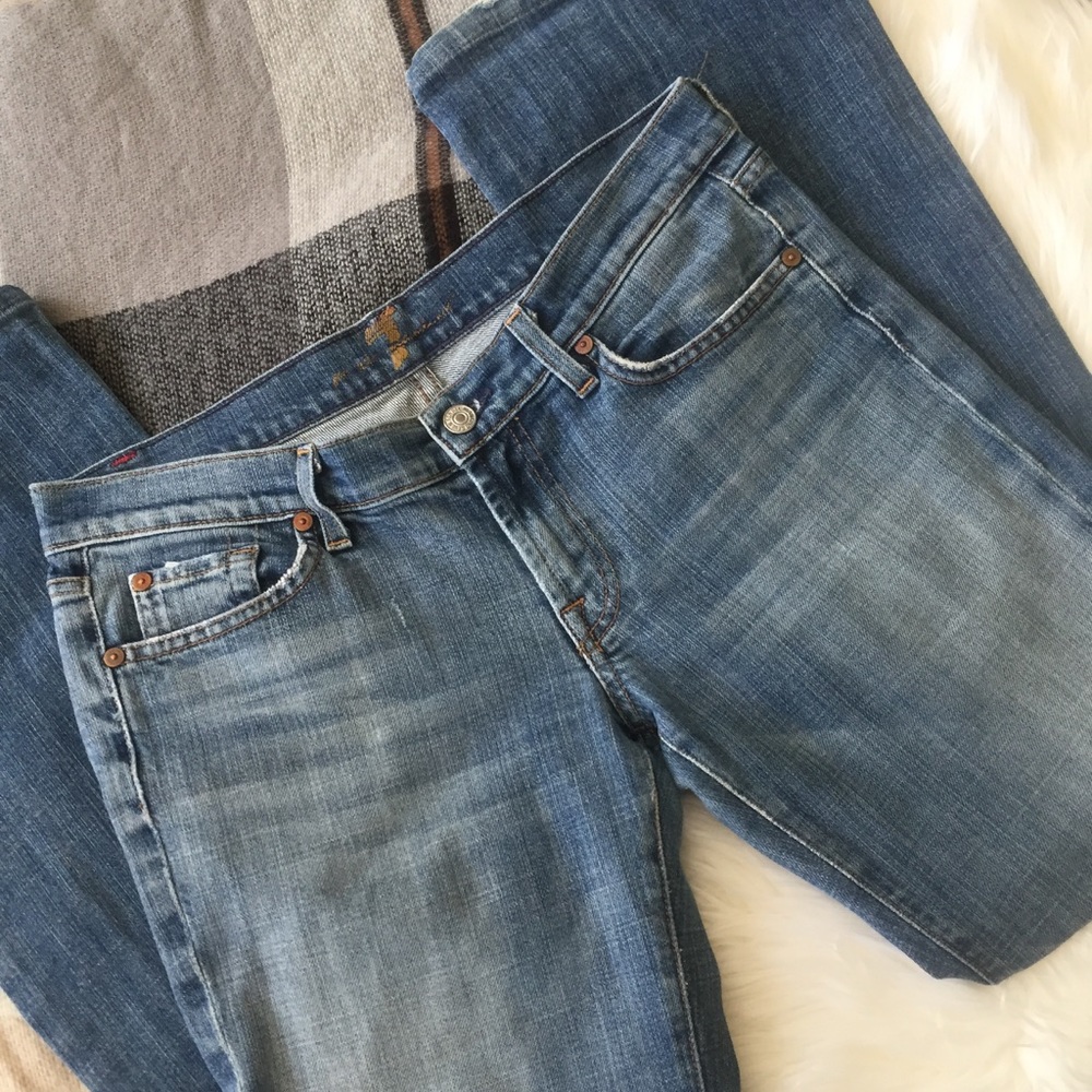 7 for all mankind flare jeans 30