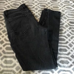 High Waisted Black Skinny Jeans