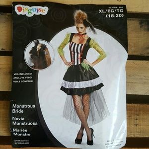 Disguise monstrous bride costume