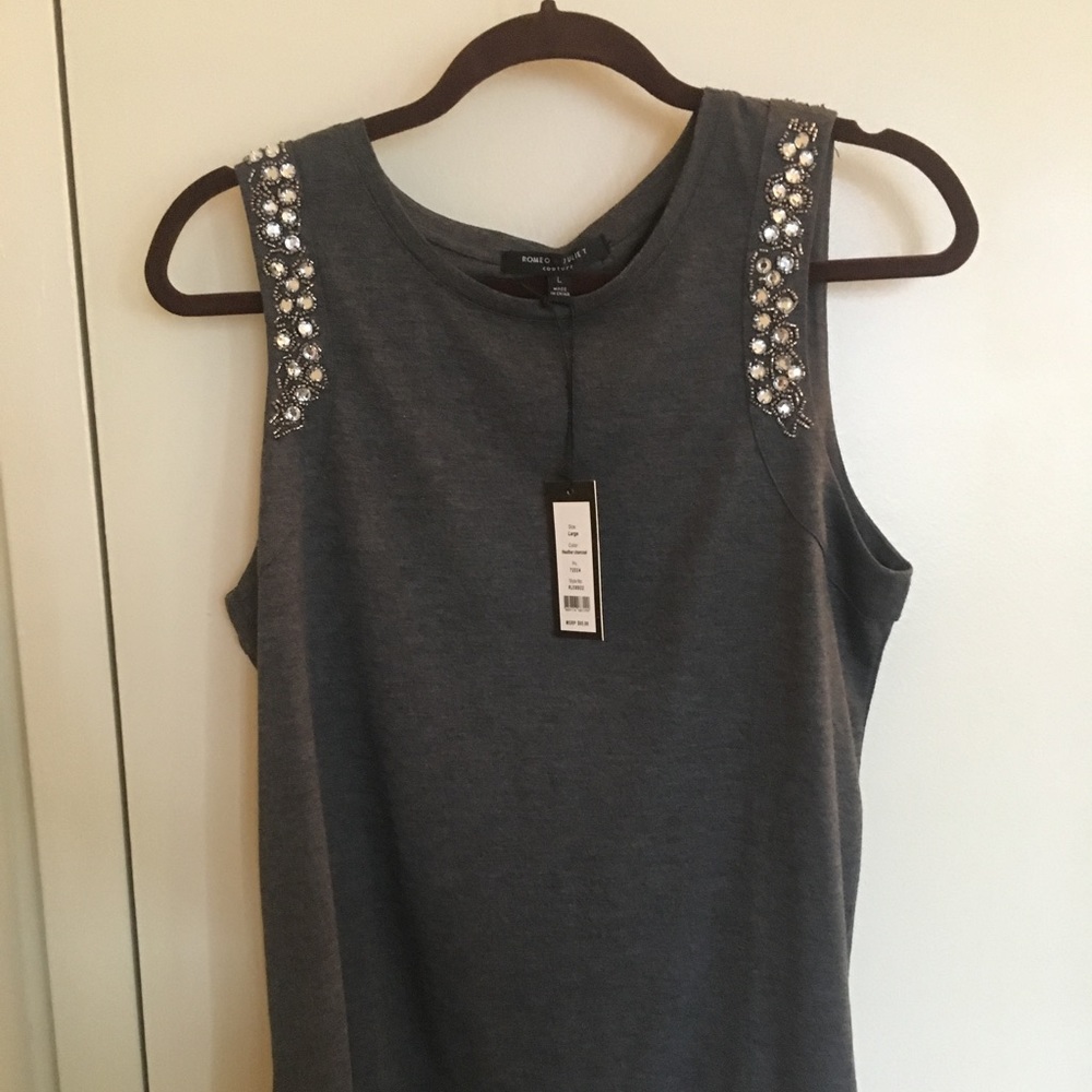Romeo & Juliet Embellished tank