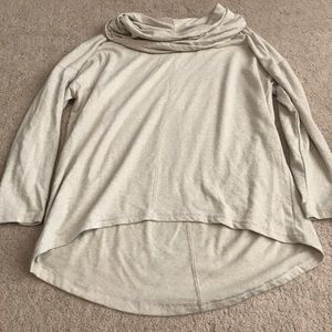 Tan long sleeved top
