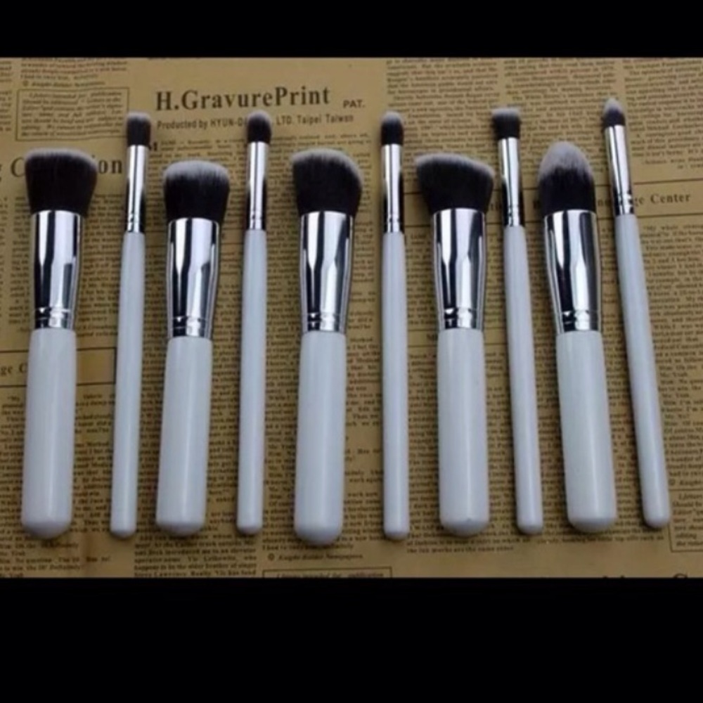 ☘☘New 10pcs makeup brushes set