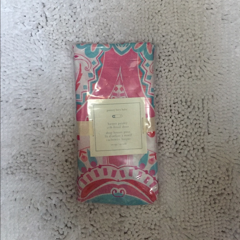 Pottery Barn Crib Sheet New
