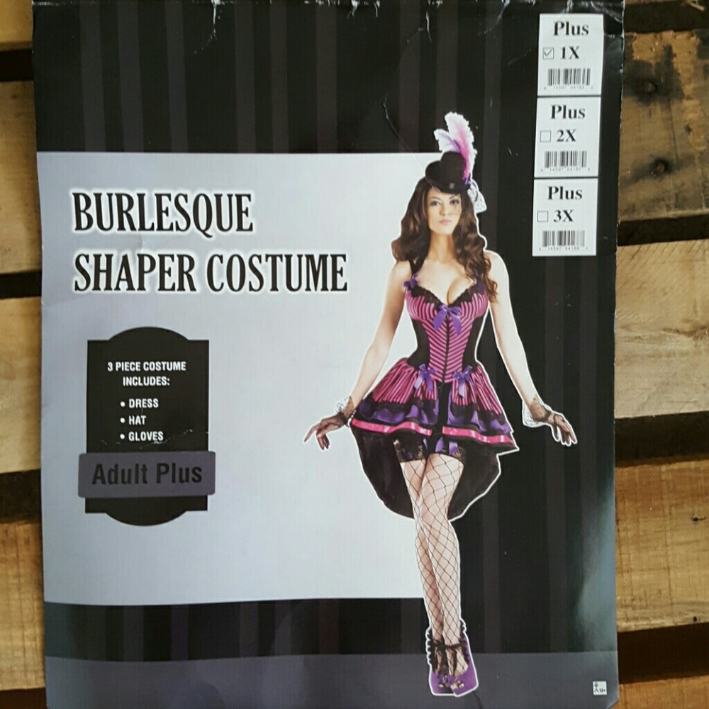 Burlesque shaper costume