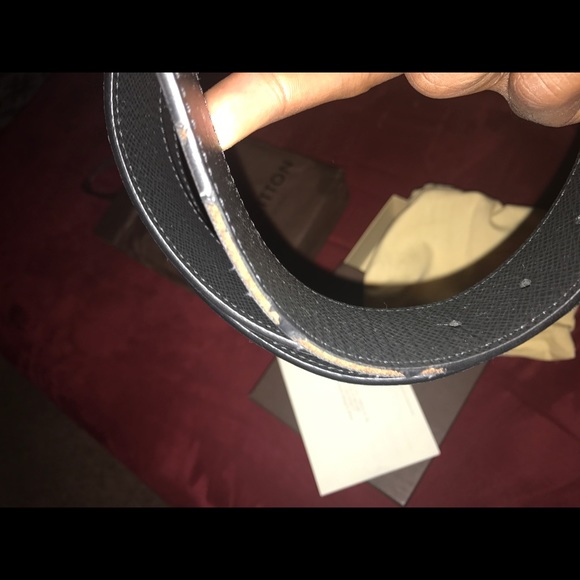 Louis Vuitton men\'s Damier reversible belt main image 8