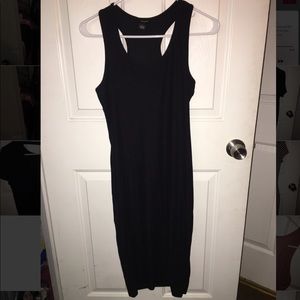 Black bodycon dress