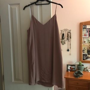 Barely worn topshop slip dress
