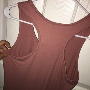 Mauve bodycon dress