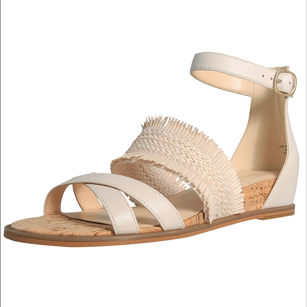Nine West fringe sandals