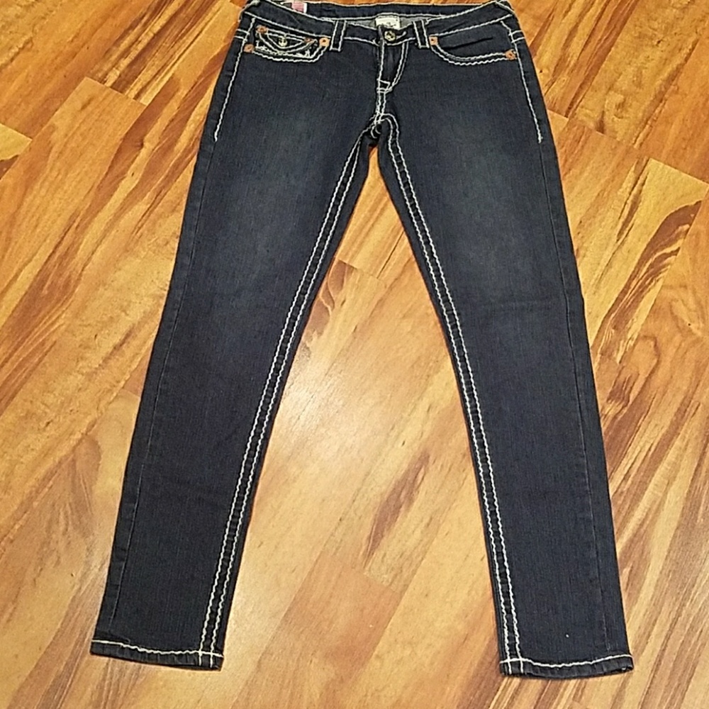 TRUE RELIGION SIZE 26 SKINNIES