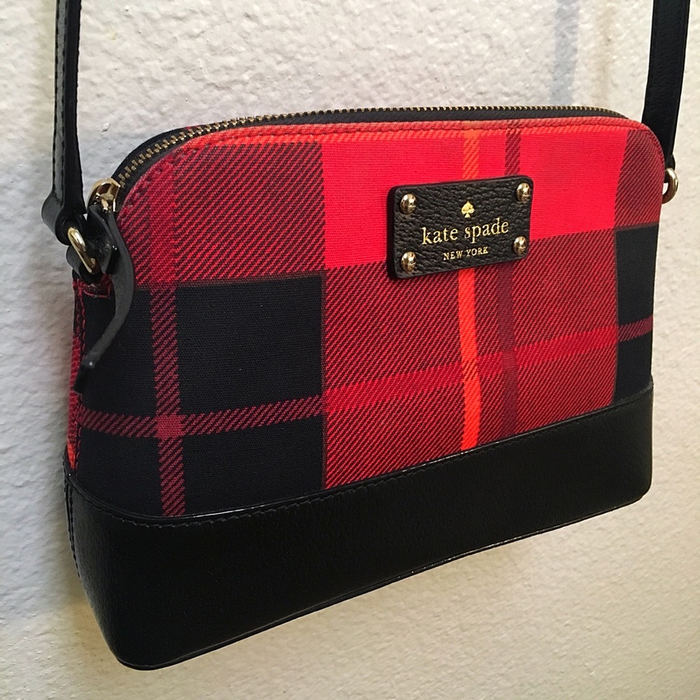Kate Spade• Plaid Crossbody {NWOT}