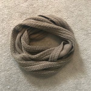 tan infinity scarf