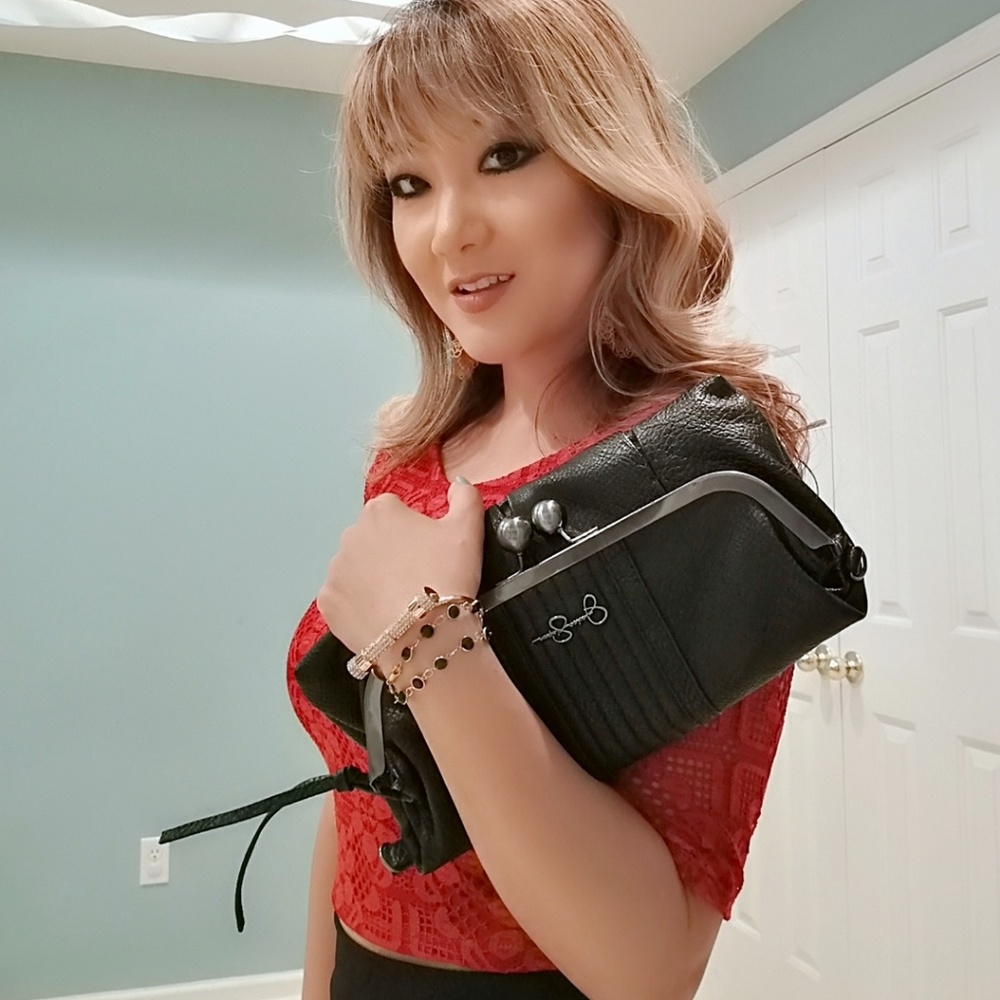 Jessica Simpson crossbody bag or clutch