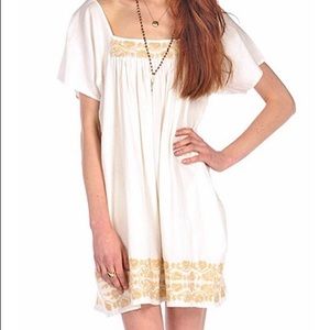 House Of Harlow Thalia Embroidered Mini Dress