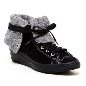 Converse Chuck Taylor Hi-Ness Wedge Sneaker, Sz 10