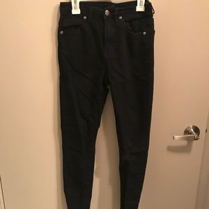 Highwasted Black Skinny Jeans
